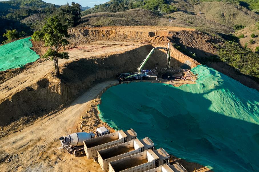 中廣核老撾北部互聯互通清潔能源基地一期100萬千瓦光伏項目開工