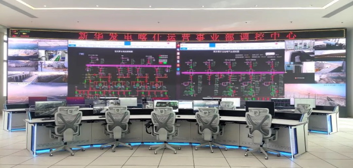 MediaComm美凱綜合水利水電樞紐工程 喀什水電集控中心有光纖KVM坐席系統