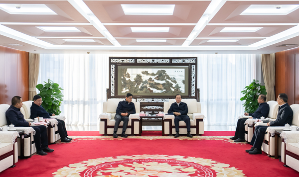 華電集團黨組書記、董事長江毅會見青海省委常委、省政府黨組副書記張錦剛