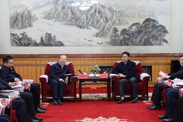 中國電建黨委常委、副總經理徐鵬程拜會青海省委常委、副省長張錦剛