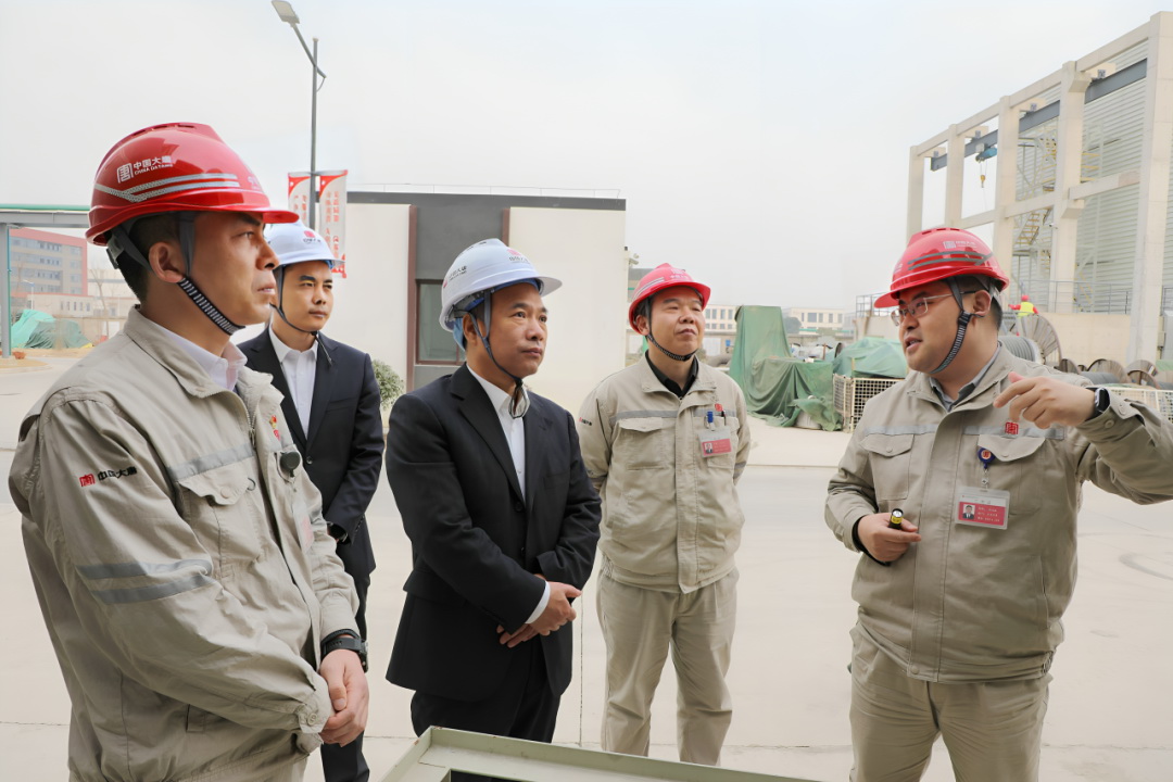 大唐江蘇公司紀委書記畢宏遠到如皋燃機項目開展“廉潔工程”建設監督檢查