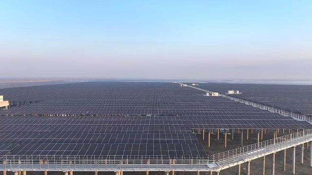 全國規模最大的光氫儲一體化海上光伏示范項目并網發電