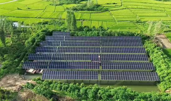 河南南陽桐柏縣分布式光伏項目并網發電