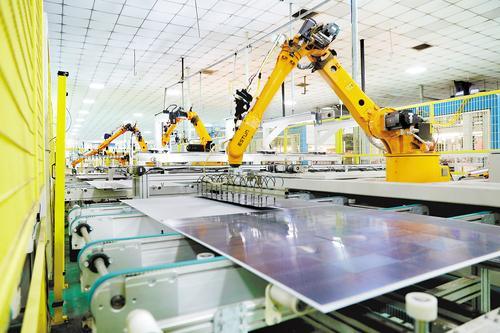 這家民企,每14秒下線一塊光伏組件