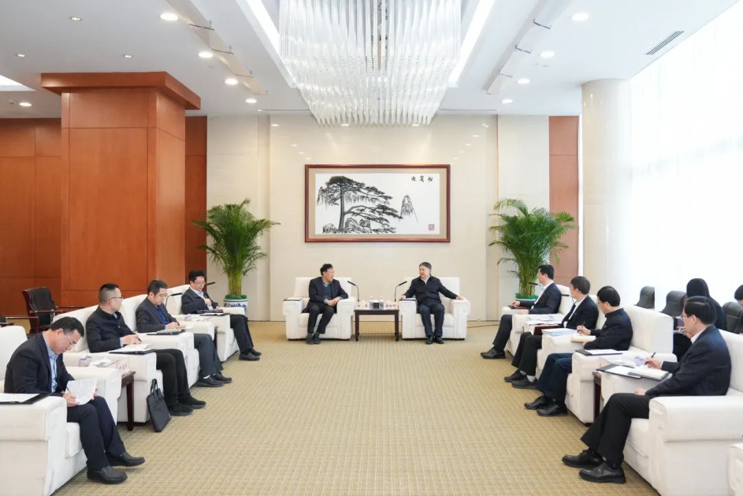 華能集團董事長溫樞剛會見中電聯常務副理事長楊昆