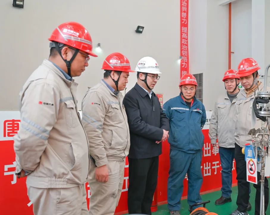 大唐四川公司黨委書記梁華到川北公司、亭子口公司調研