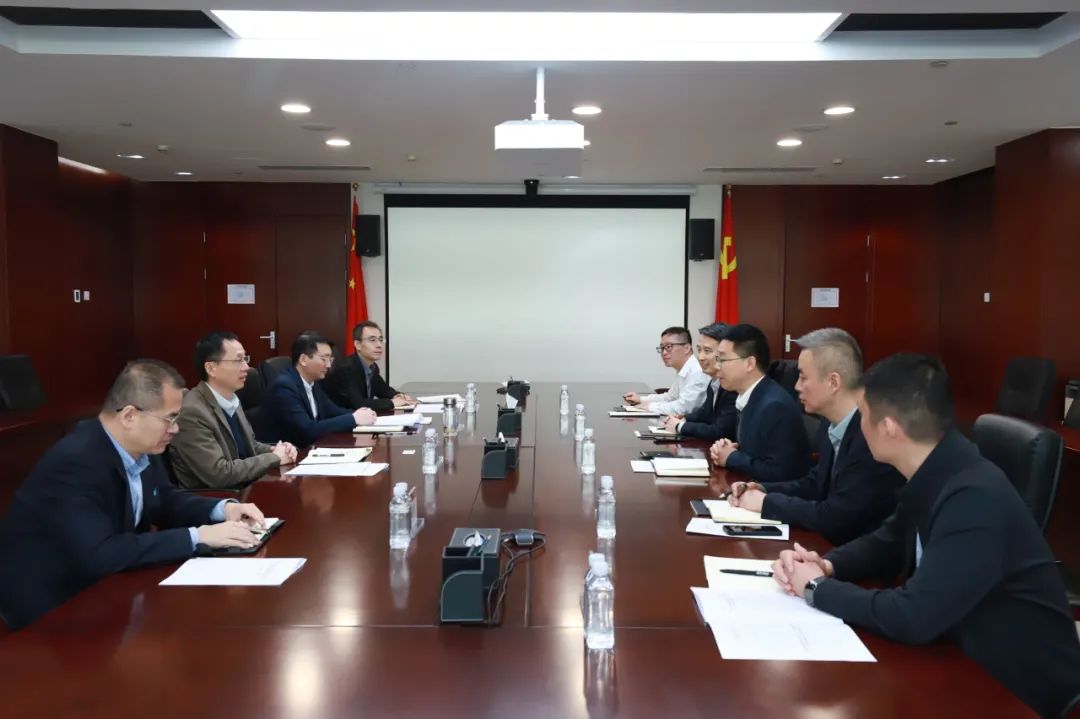 華電物資公司總經理葉德杰會見亨通電力產業集團副總裁王新國一行