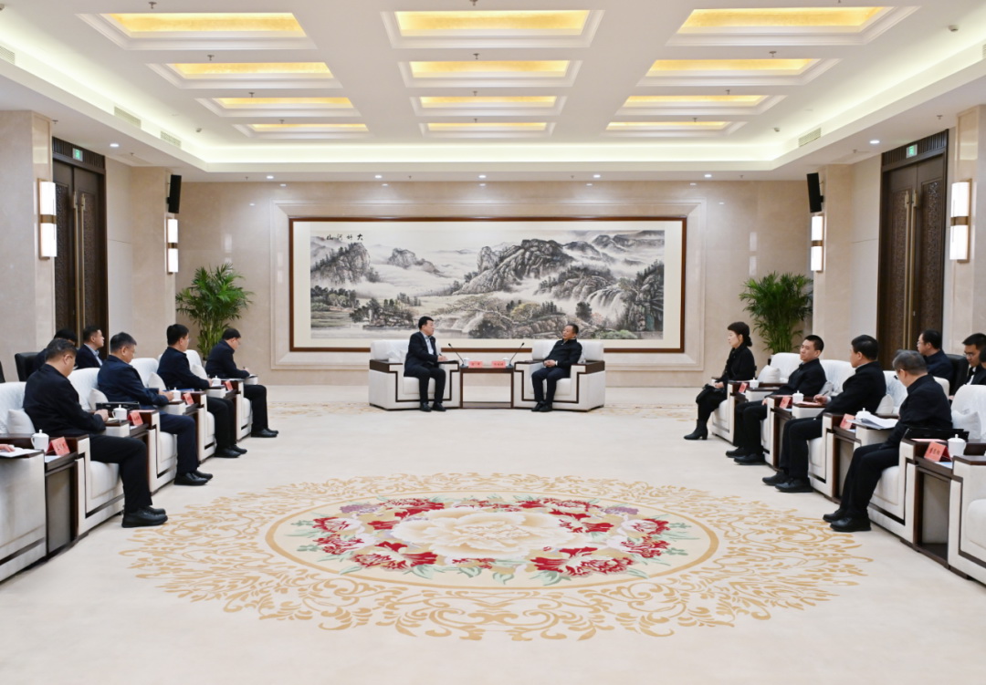 大唐集團董事長呂軍、總經理張傳江拜會內蒙古自治區黨委書記孫紹騁政府主席王莉霞